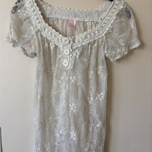 Vintage Rue21 lace shirt